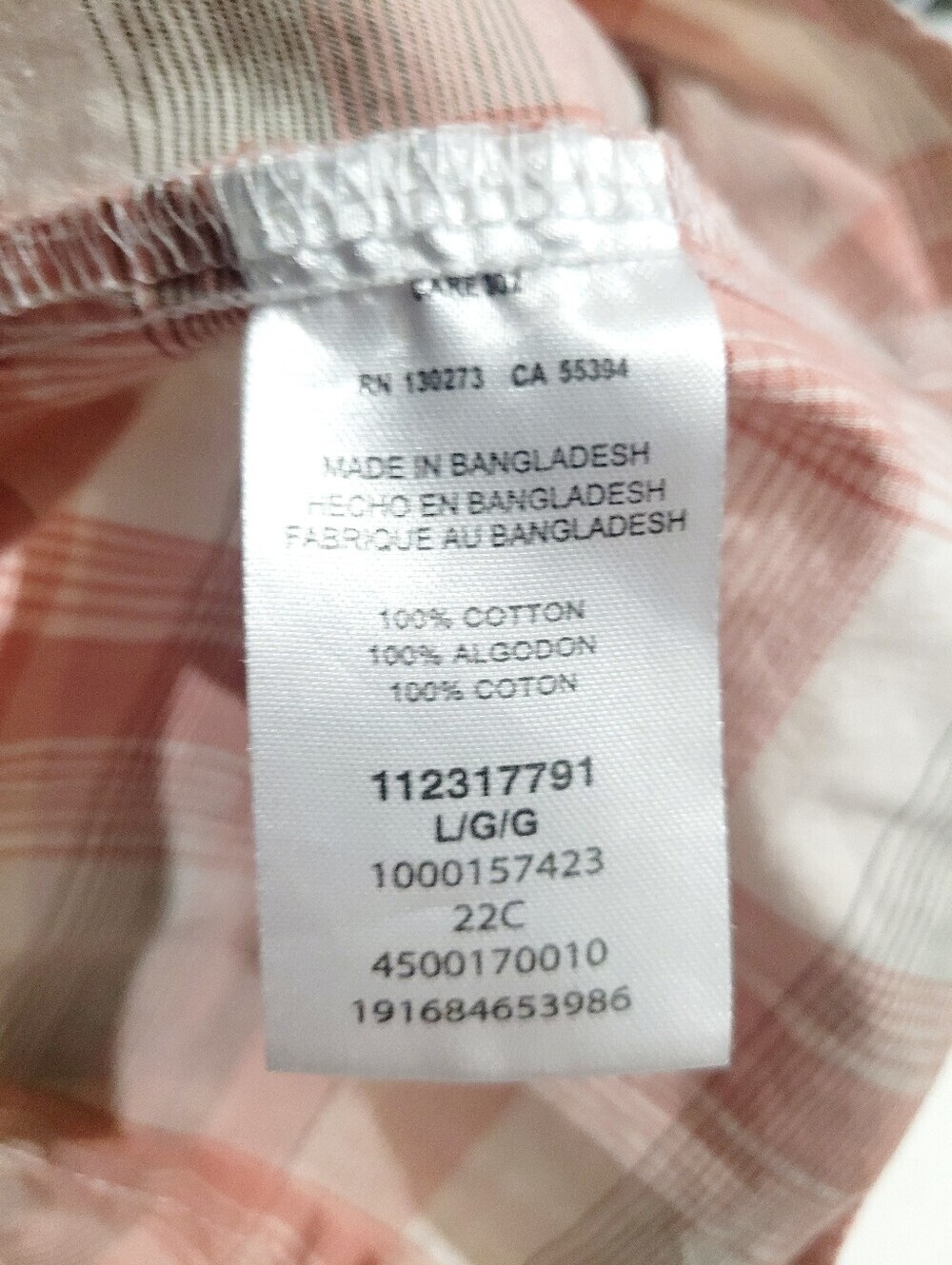 Wrangler Retro Western Plaid Snap Front Shirt Womens Size Large Pink 100% Cotton - Picture 8 of 14